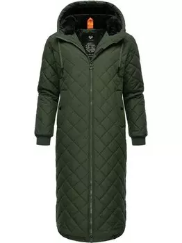 Стеганое пальто ниран Ragwear, зеленый