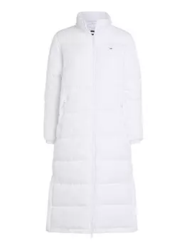 Стеганое пальто Tommy Jeans, белый