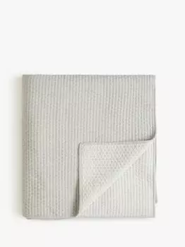 Стеганое покрывало John Lewis Mini Stitch, серое