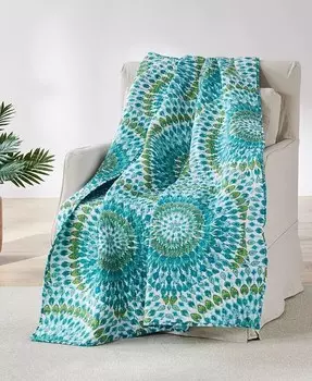 Стеганое покрывало Mirage, 50 x 60 дюймов Levtex, синий