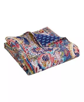 Стеганое покрывало Nanette, 50 x 60 дюймов Levtex, синий