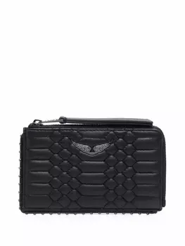Стеганый кошелек Zadig&Voltaire, черный