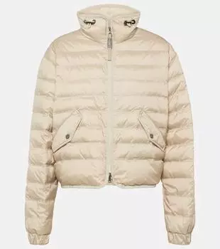 Стеганый пуховик Brunello Cucinelli, серый