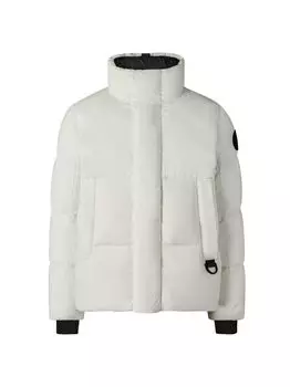 Стеганый пуховик Everett Canada Goose, белый