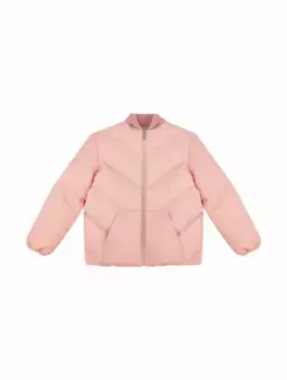 Стеганый пуховик GG Supreme Gucci, розовый