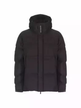 Стеганый пуховик Jarama Moncler, черный