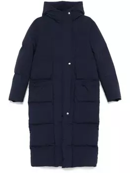 Стеганый пуховик Jil Sander, синий