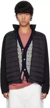 Стеганый пуховый кардиган Moncler