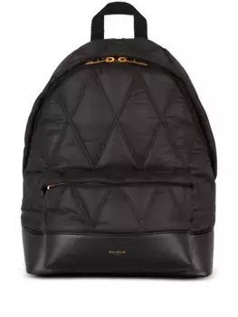 Стеганый рюкзак BALMAIN, черный