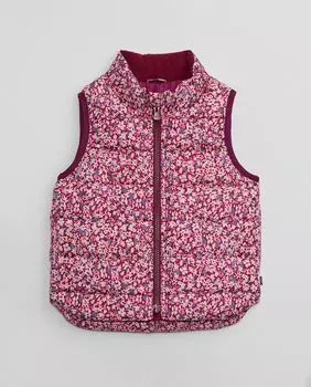 Стеганый жилет для девочки Gap, розовый