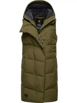 Стеганый жилет павла жилет Ragwear, зеленый
