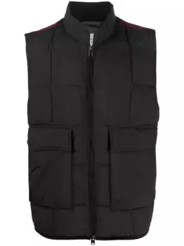 Стеганый жилет WOOLRICH, черный