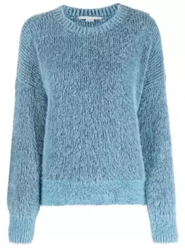 Stella McCartney джемпер с круглым вырезом, синий