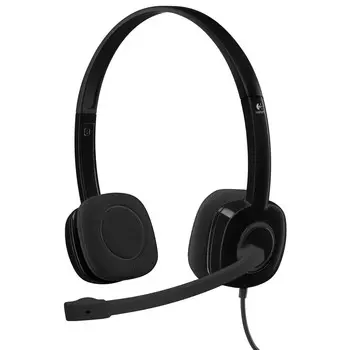 Стереогарнитура Logitech H151, черный