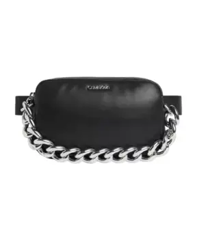 Стильная объемная поясная сумка Calvin Klein, черный