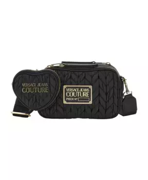 Стильная сумка через плечо Versace Jeans Couture, черный