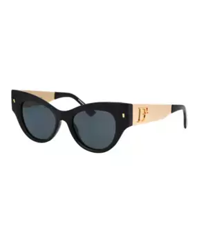 Стильные солнцезащитные очки d2 0062 s Dsquared2, черный