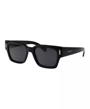 Стильные солнцезащитные очки SF2010s Salvatore Ferragamo, черный