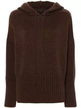 Стимул! Кашемировая толстовка с капюшоном Incentive! Cashmere, коричневый