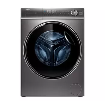 Стиральная машина Haier G100388BD14LSU1, 10 кг, серый