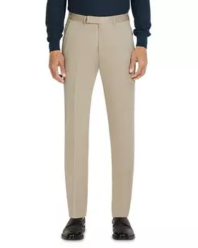 Сто двадцать тысяч Хлопковые и шерстяные брюки ZEGNA, коричневый/бежевый