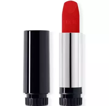 Стойкая губная помада DIOR Rouge Dior The Refill, оттенок 999 Velvet, 3,5 г