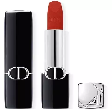 Стойкая губная помада DIOR Rouge Dior во флаконе со сменным картриджем, оттенок 777, Fahrenheit Velvet, 3,5 г