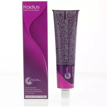 Стойкая краска для волос 60мл 10/8, Kadus