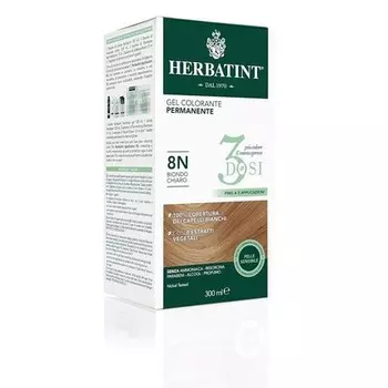 Стойкая краска для волос 8N Светло-русый 300 мл Herbatint