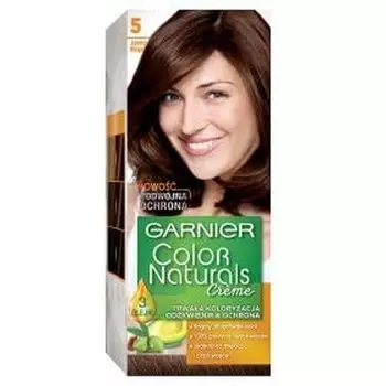 Стойкая краска для волос Color Naturals Creme 5 Светло-коричневый, Garnier