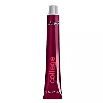 Стойкая краска для волос Lakme Collage 6/60 Темно-русый каштановый 2,1 унции, Lakme