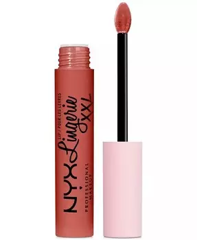 Стойкая матовая жидкая губная помада Lip Belgium XXL Nyx Professional Makeup, цвет Peach Flirt