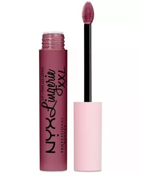 Стойкая матовая жидкая губная помада Lip Belgium XXL Nyx Professional Makeup, цвет Bust-ed