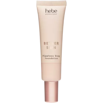 Стойкая тональная основа с плотным покрытием 2,5w бисквит, 30 мл Hebe Professional Better skin flawless stay foundation, цвет 2.5w biscuit