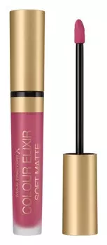Стойкая жидкая помада Max Factor Colour Elixir Soft Matte, оттенок 020 Blushing Peony 4 мл