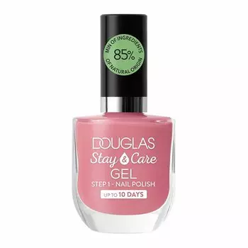 Стойкий лак для ногтей с гелевым эффектом douglas make up stay & care gel polish Douglas Collection, цвет nr. 35 don't be shy, 10 мл
