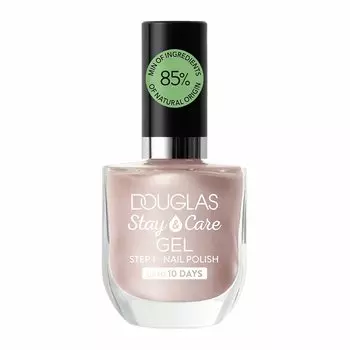 Стойкий лак для ногтей с гелевым эффектом douglas make up stay & care gel polish Douglas Collection, цвет nr. 38 on the glow, 10 мл