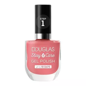 Стойкий лак для ногтей с гелевым эффектом douglas make up stay & care gel polish Douglas Collection, цвет nr. 24 on fleek, 10 мл