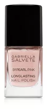 Стойкий лак для ногтей с жемчужным сиянием Gabriella Salvete Longlasting Enamel, оттенок 51 Pearl Pink 11 мл