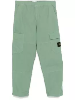 Stone Island брюки из рипстопа, зеленый