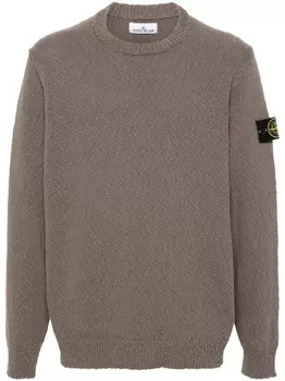Stone Island джемпер с логотипом Compass, серый