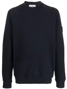 Stone Island джемпер с логотипом Compass, синий