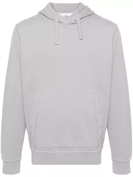 Stone Island худи из джерси, серый