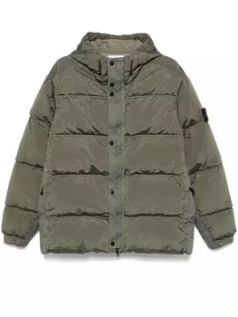 Stone Island куртка ECONYL, зеленый