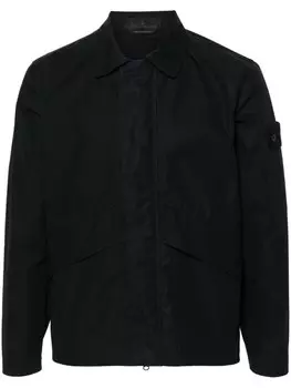 Stone Island куртка-рубашка Ghost, черный