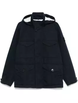 Stone Island куртка с нашивкой Compass, синий