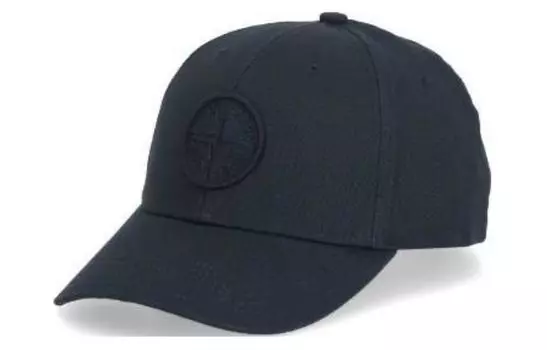 Кепка мужская Stone Island с логотипом, синий