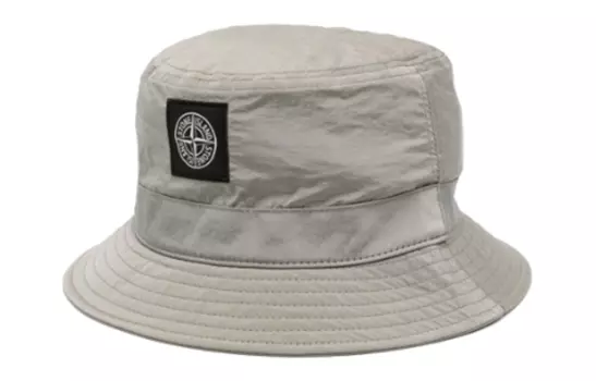Панама мужская Stone Island Compass-patch, серый