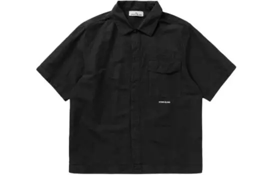 STONE ISLAND Мужская рубашка, цвет Black