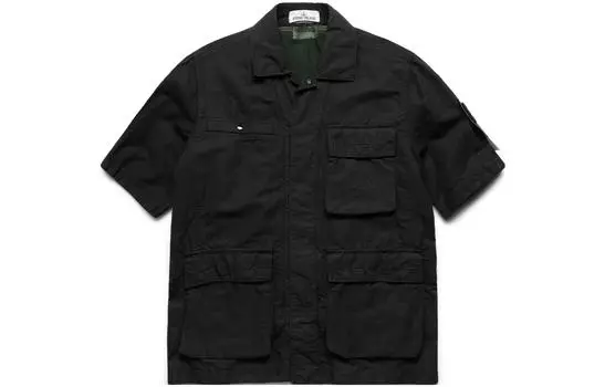 STONE ISLAND Мужская рубашка, цвет Black